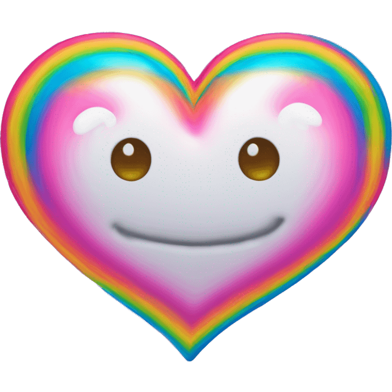 lisa frank heart emoji