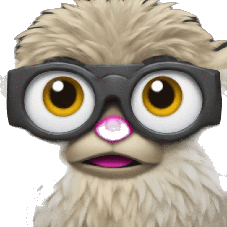 Un furby emoji