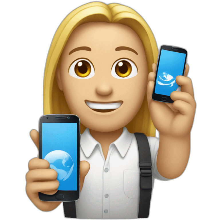 Un iPhone qui tue un Samsung emoji