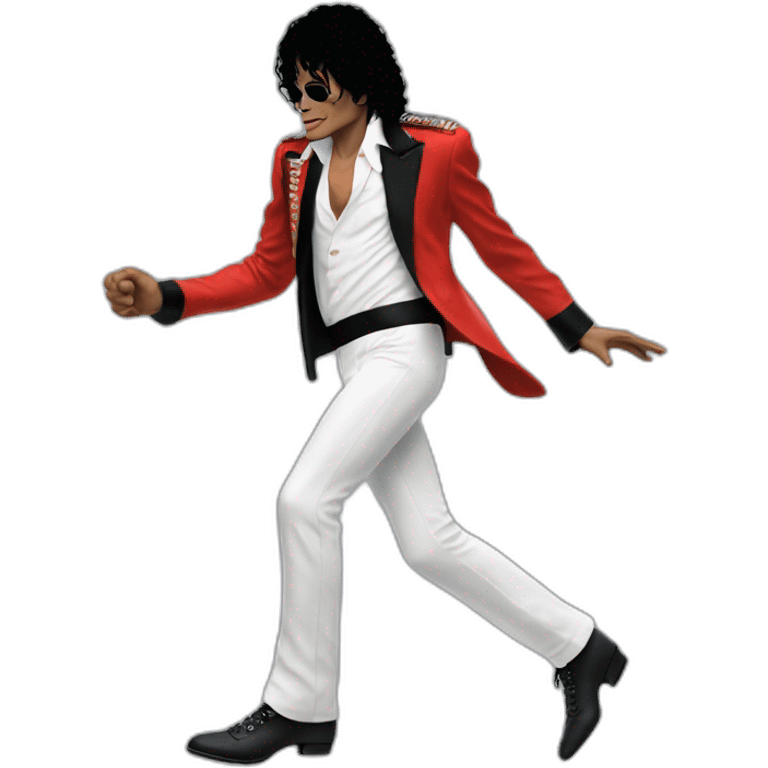 Michael jackson moonwalk  emoji