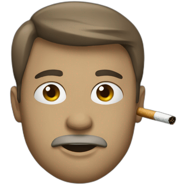 It smoking emoji