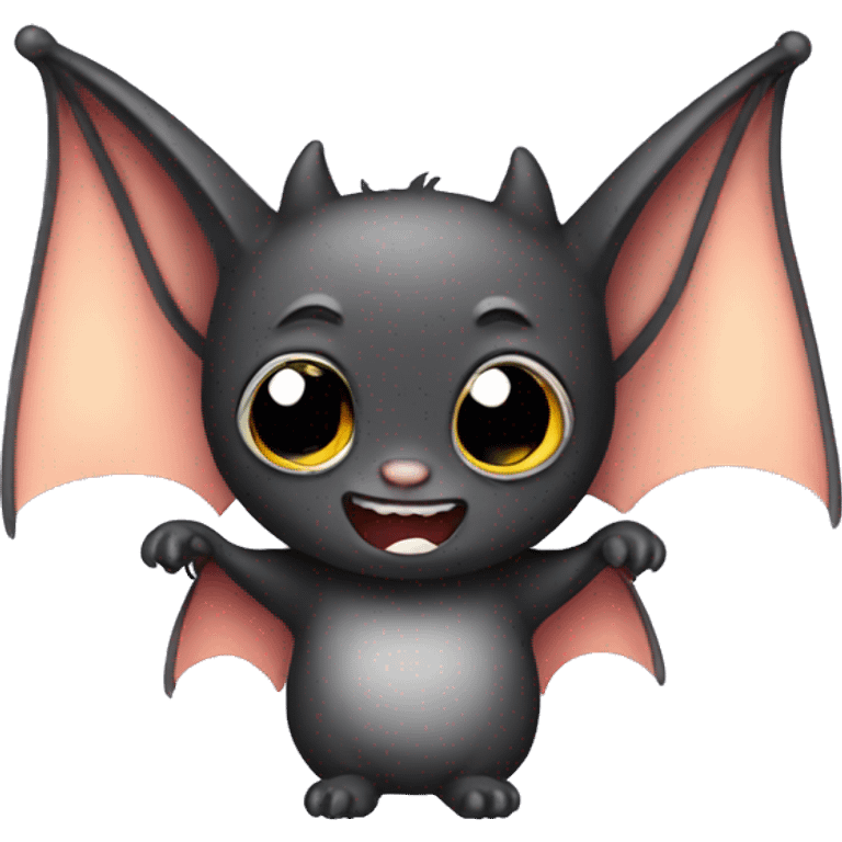 Cute bat emoji