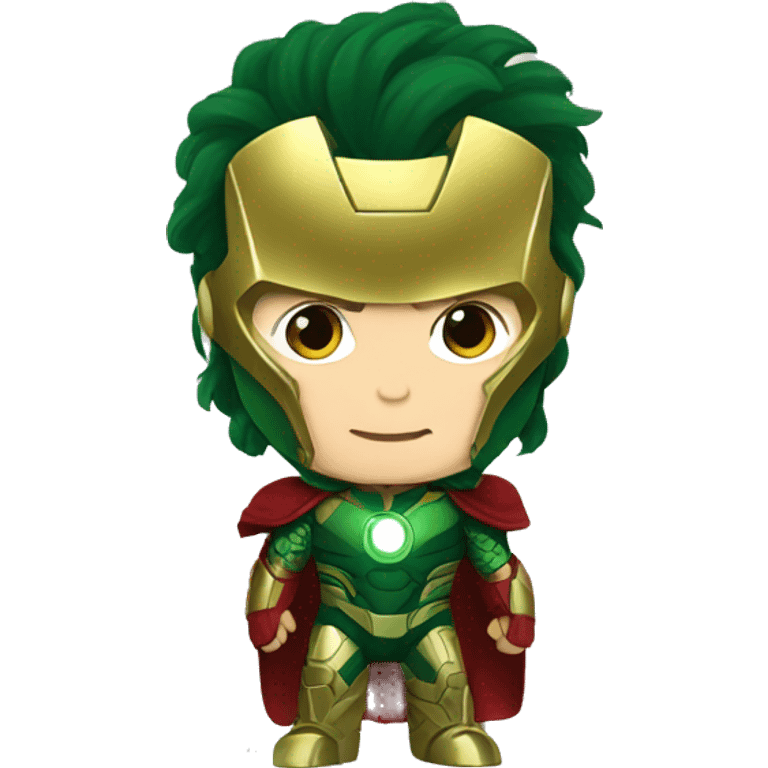 Loki as Iron Man emoji