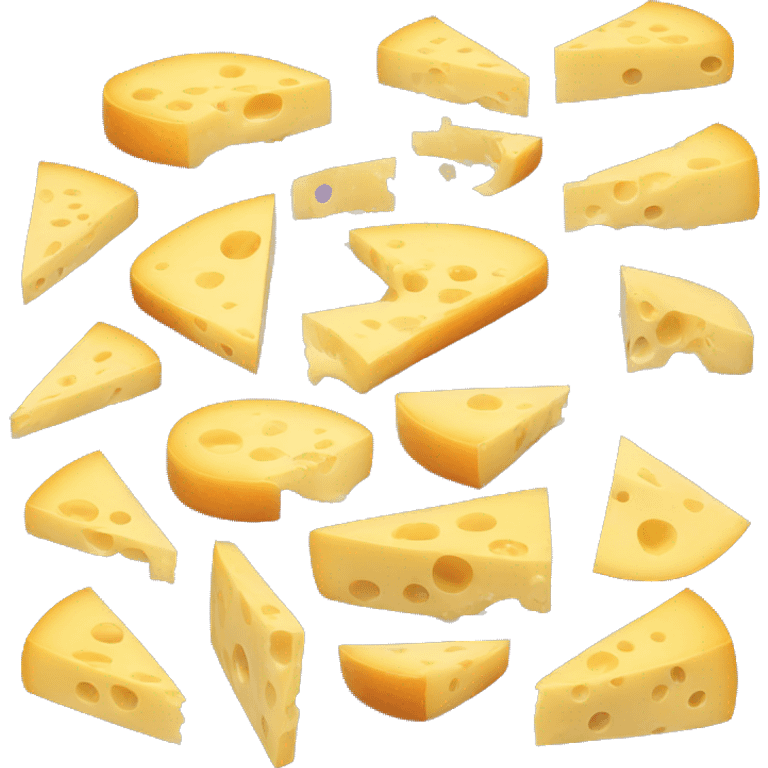 Slices of cheese emoji