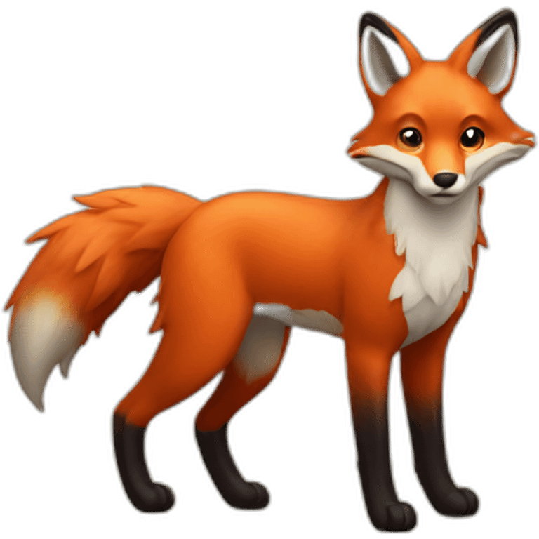 fox fire emoji