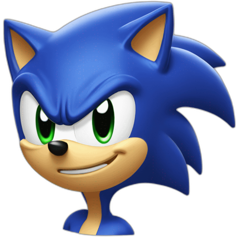 Mdrrrr le Sonic qui fait caca ça va ?? emoji