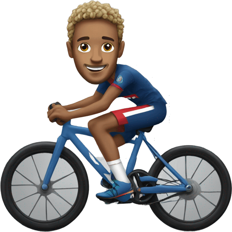 Neymar en vélo  emoji