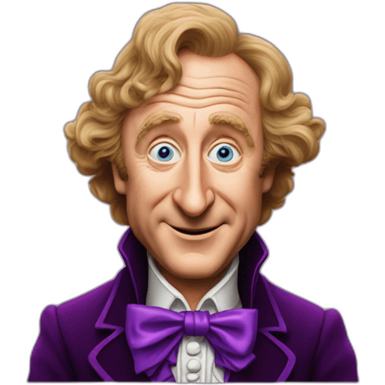 Gene Wilder Willy Wonka emoji