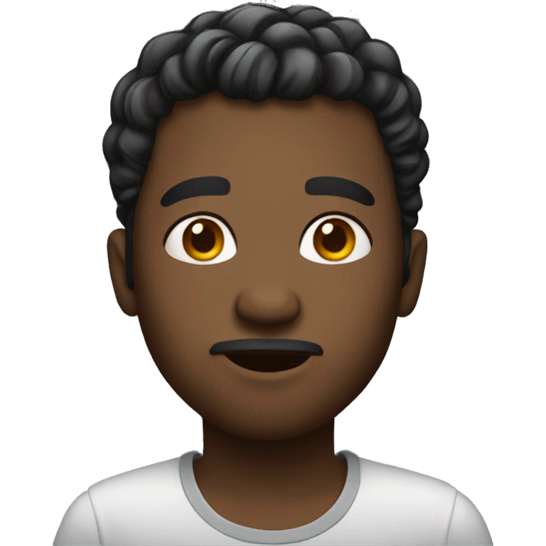 sassy black male emoji