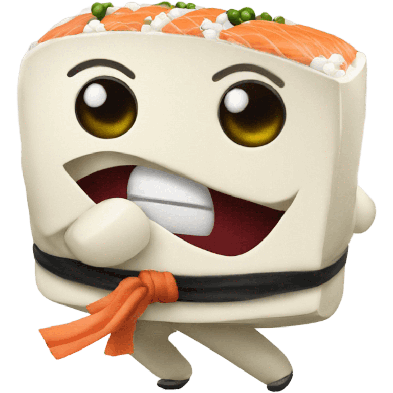 Dancing sushi  emoji