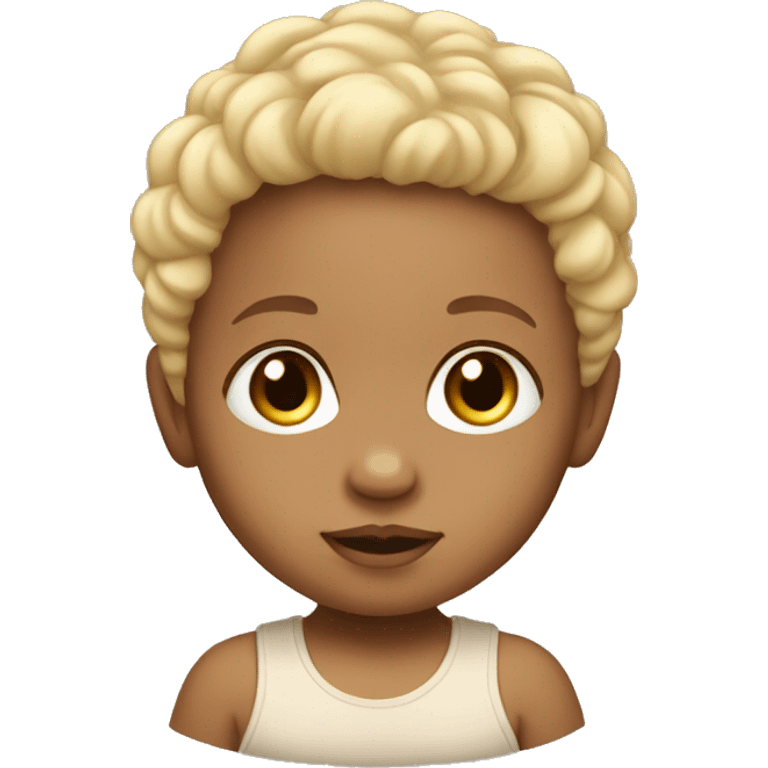 Baby light skin tone emoji