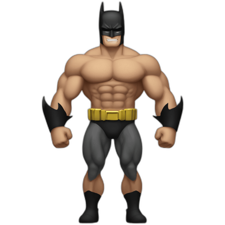 batman biceps curls emoji