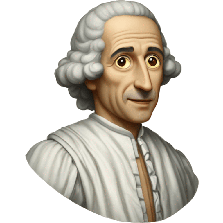 Montesquieu, beside,  emoji