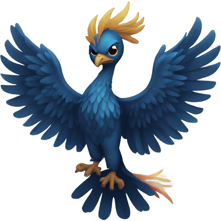 A phoenix emoji