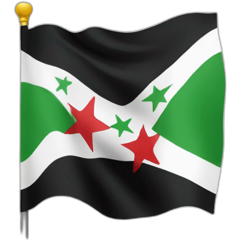 Free syrian flag emoji