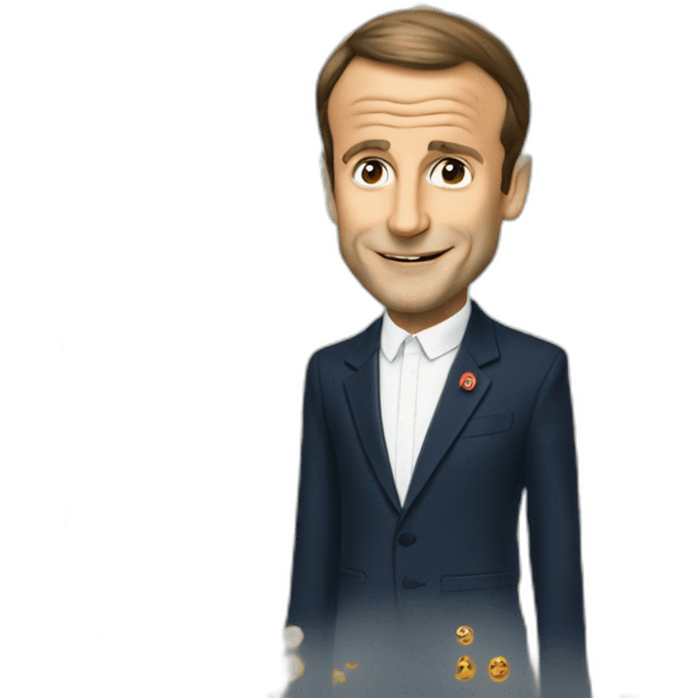 Emmanuel-macron-dans-un-saut emoji