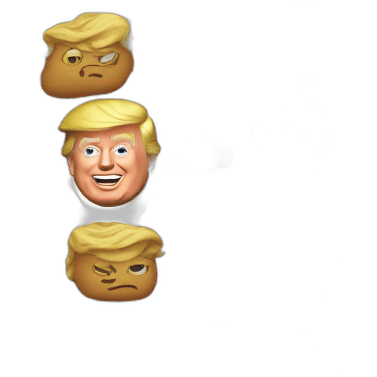 Donald trump poop emoji