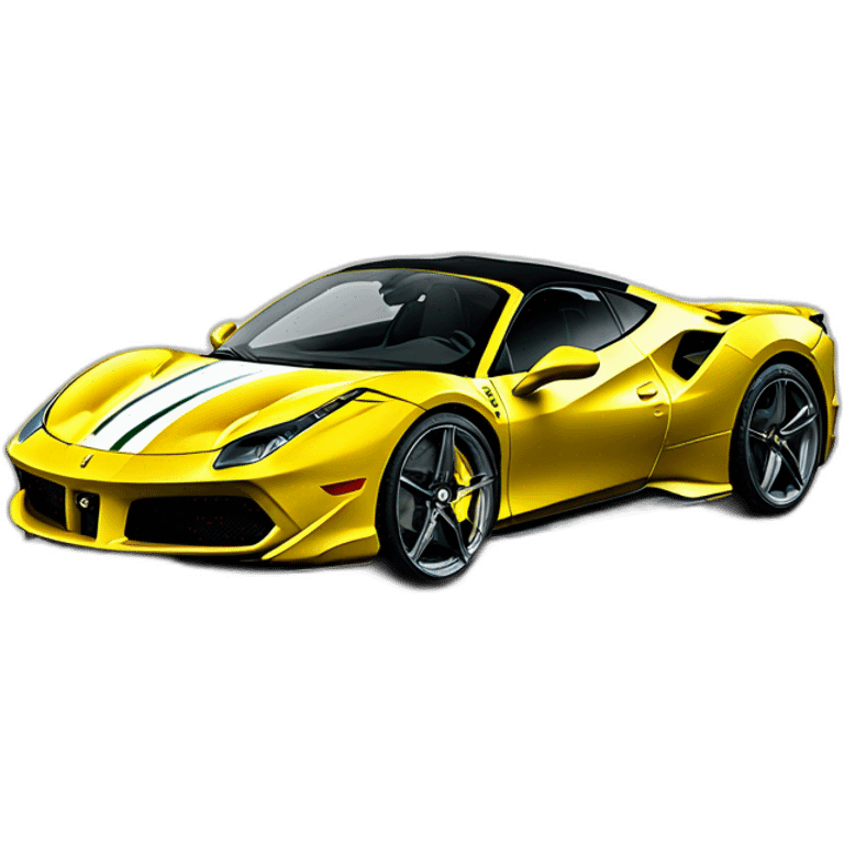 Ferrari 488 pista emoji