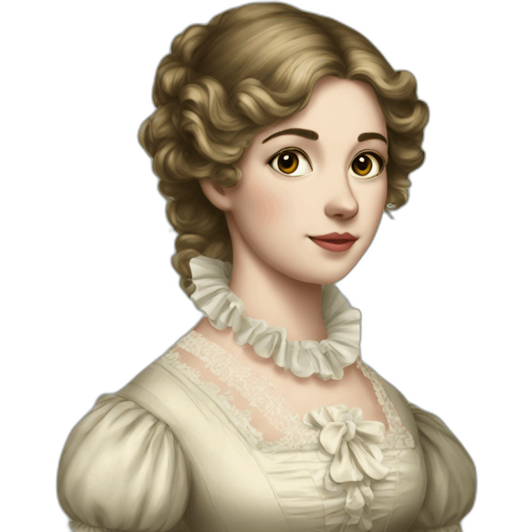 Regency girl emoji