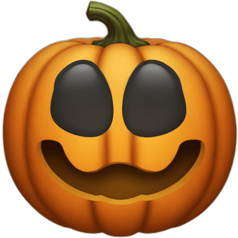 jackolantern with a mustache emoji