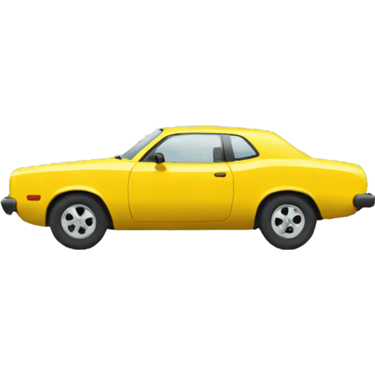 yellow car emoji