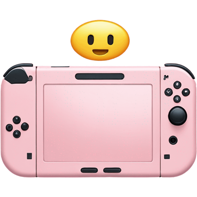 light pink nintendo switch  emoji