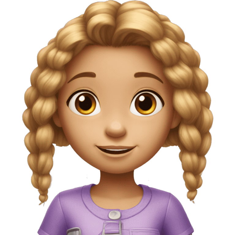 little girl from monster inc movie  emoji