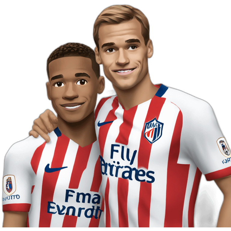 Griezmann + Mbappé emoji