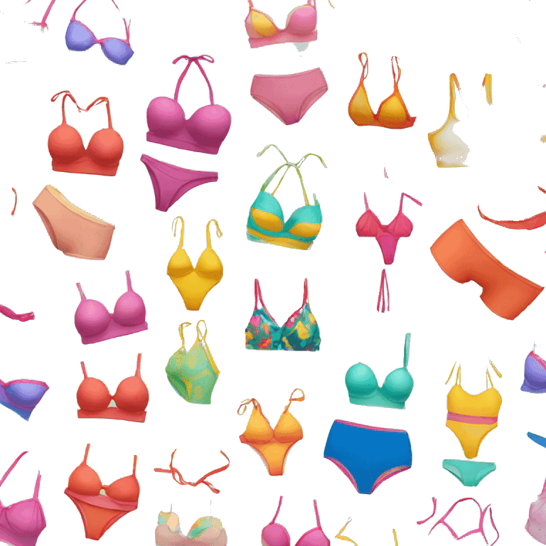 swimsuit top emoji