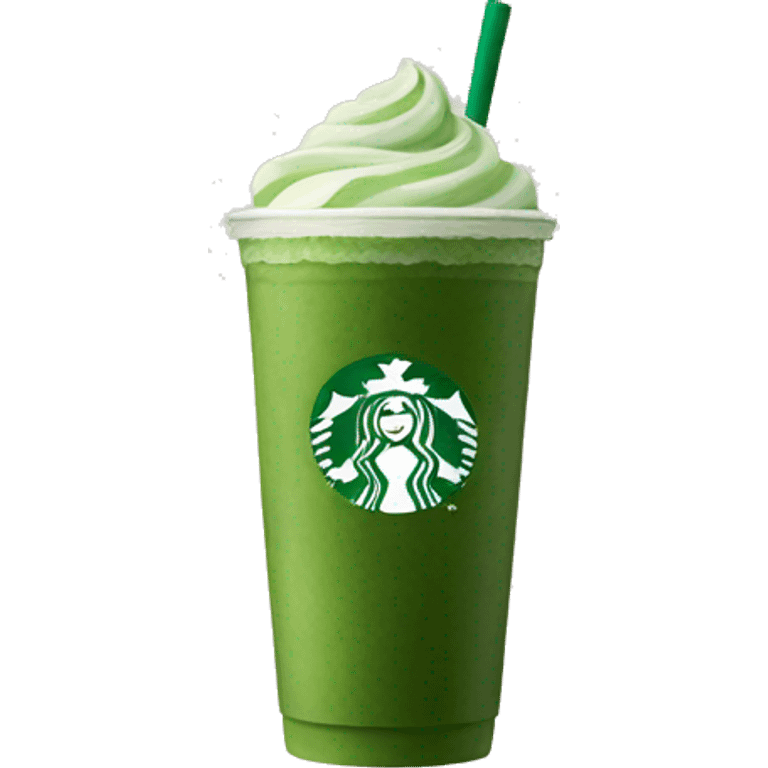 Starbucks matcha  emoji