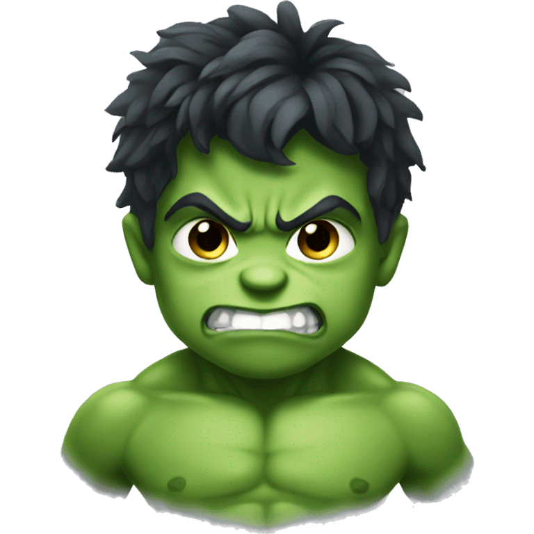 Baby hulk emoji