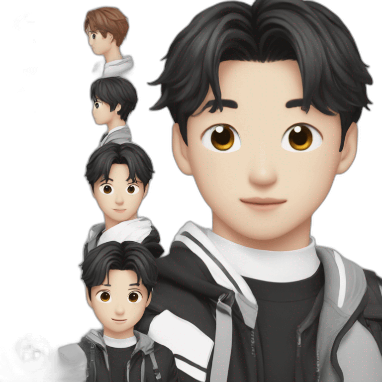 bts jungkook emoji