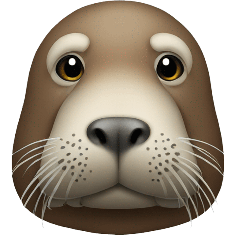 walrus head emoji