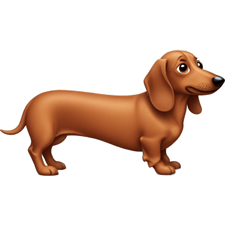 Sausage dog emoji