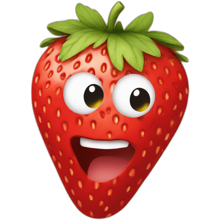 strawberry emoji