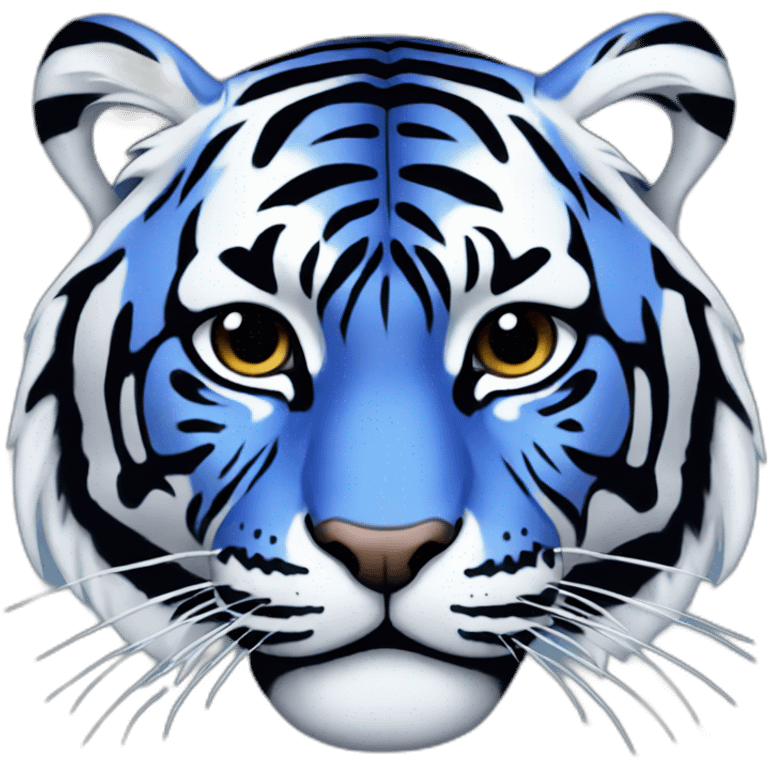 blue-tiger emoji