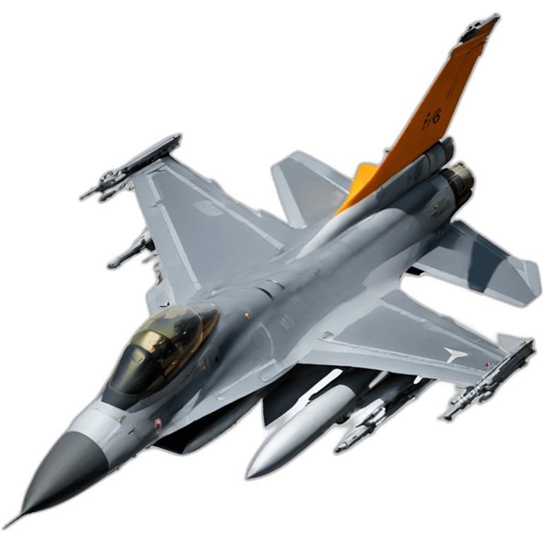 f-16 emoji