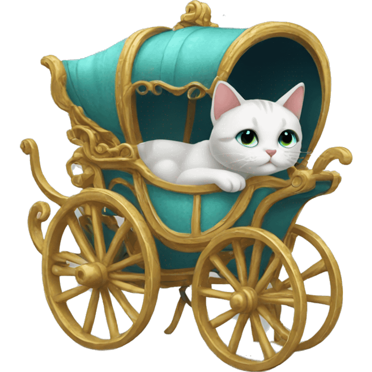 cat carriage  emoji