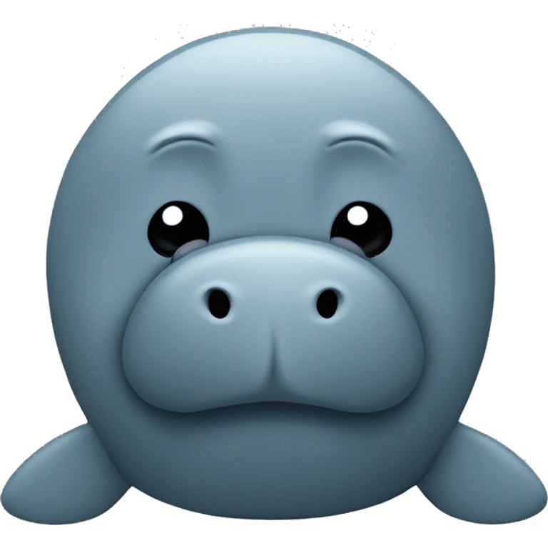 Swearing manatee emoji