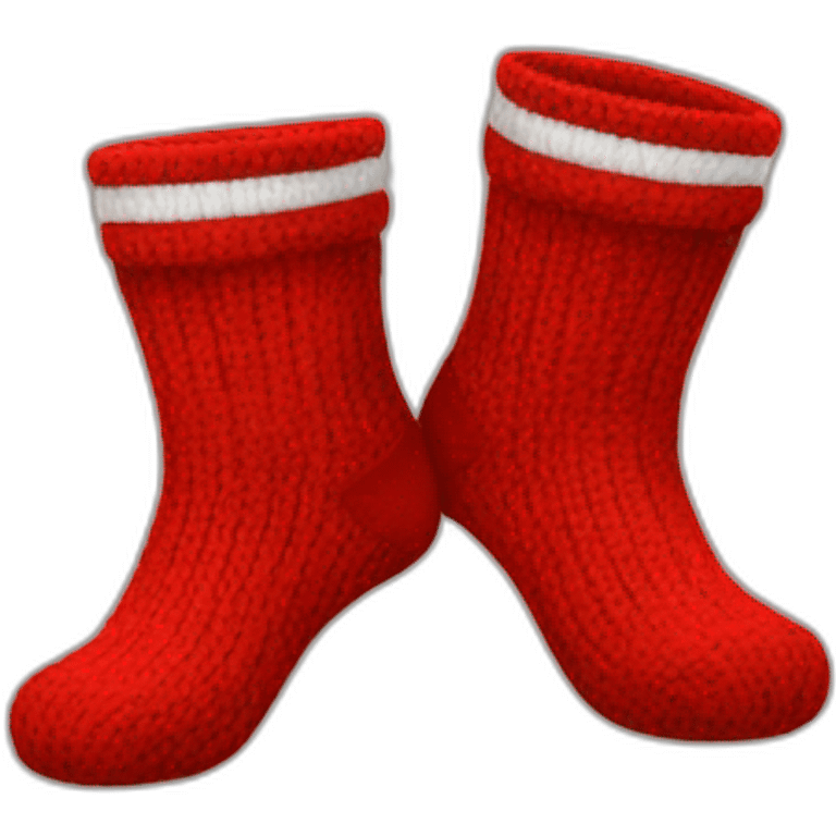 Combative Red socks emoji