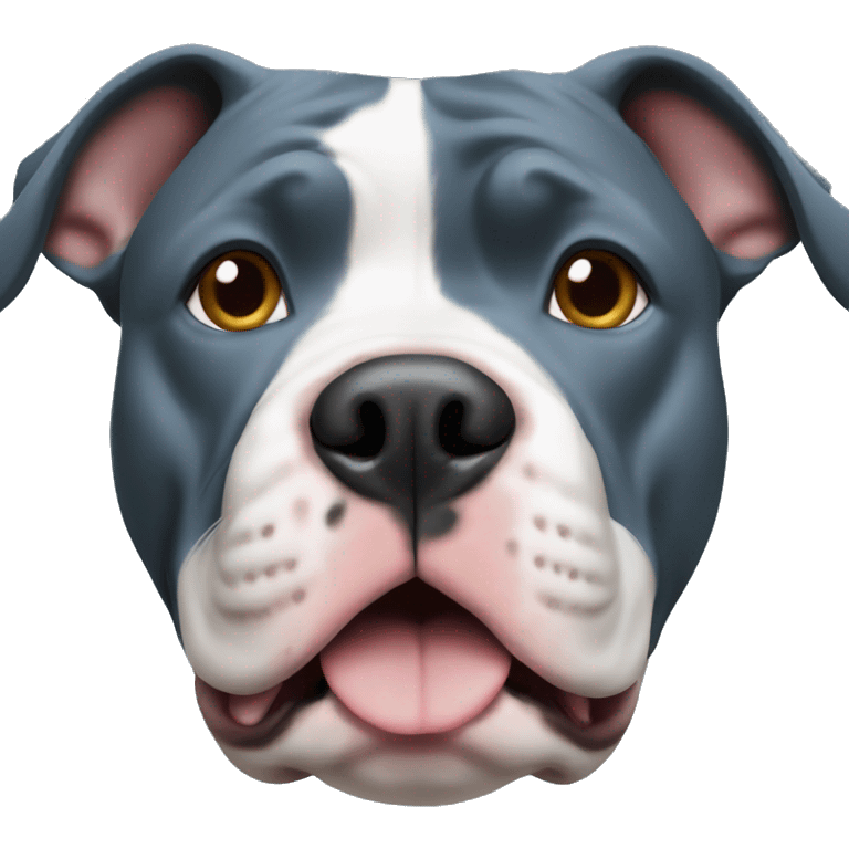 Pitbull blue nose  emoji