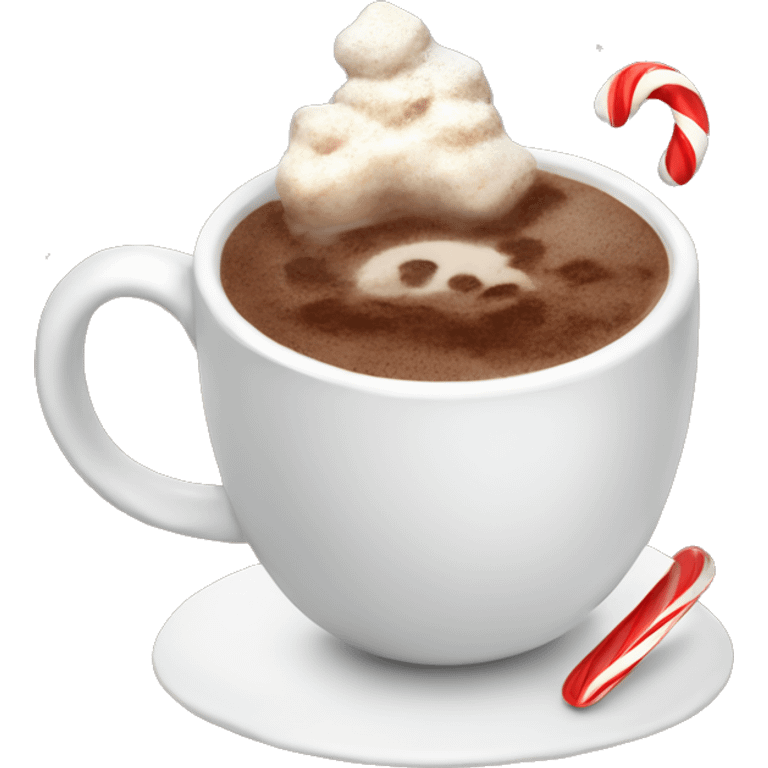 Hot Chocolate with Chrismas  emoji