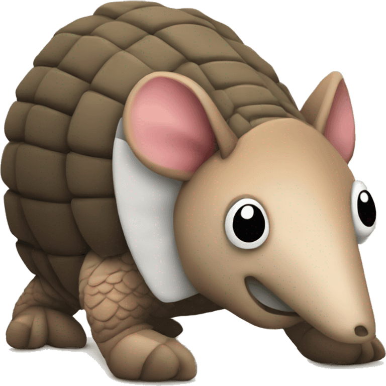 Plush Armadillo emoji