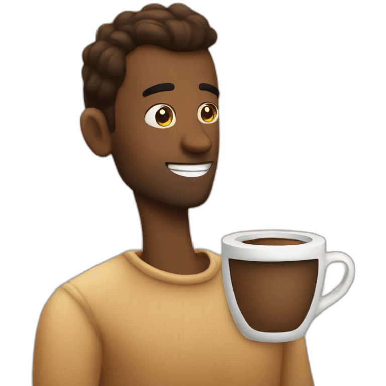 cozy coffee emoji