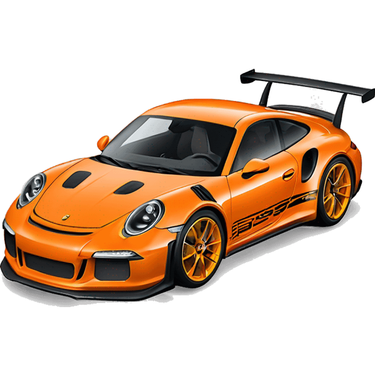 Porsche 911 gt3 rs emoji