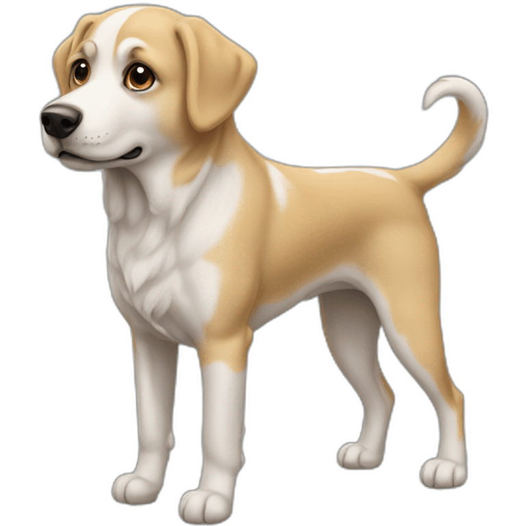 Chien sur chiene emoji