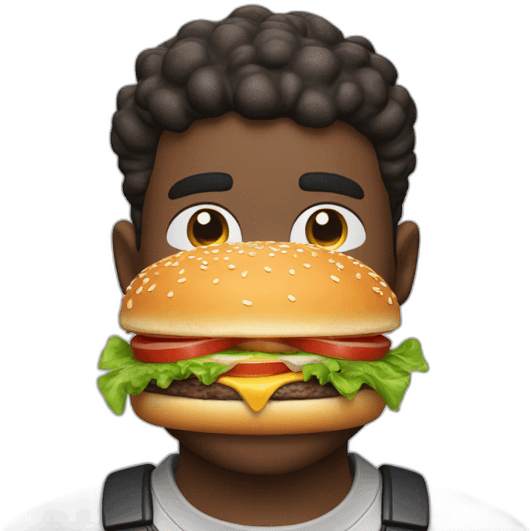 PlayStation 5 gamer ratine a burger  emoji