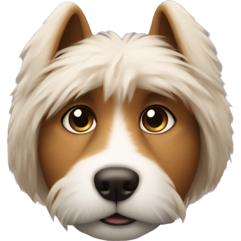 furry dog face emoji