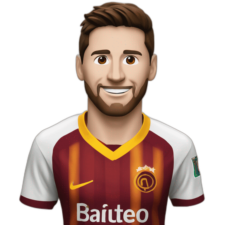 messi in galatasaray shirt emoji