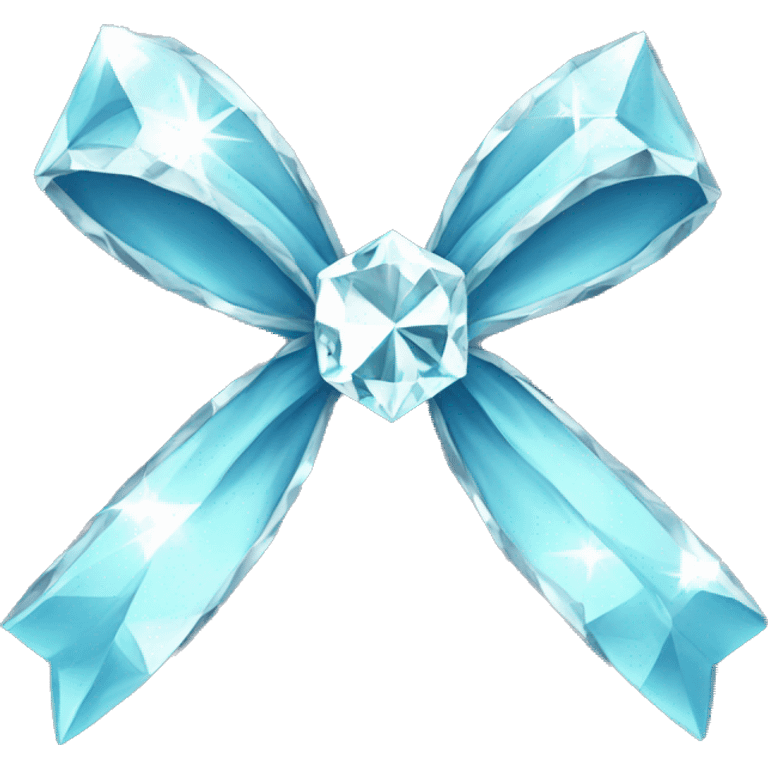 Diamond bow  emoji